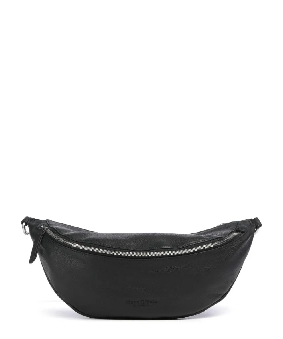 Mallir Fanny pack grained cow leather black