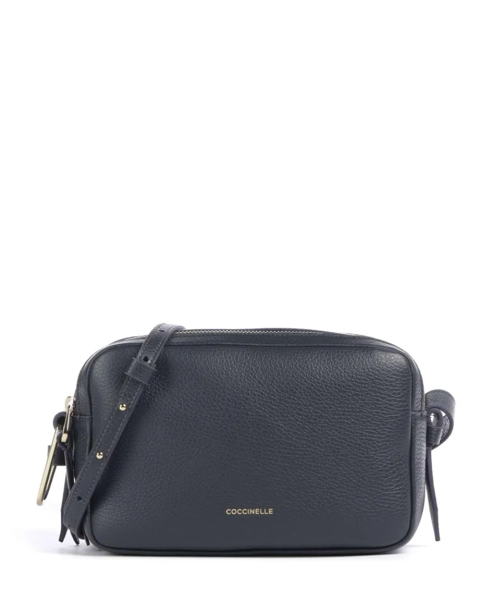 Malory Crossbody bag grained cow leather navy