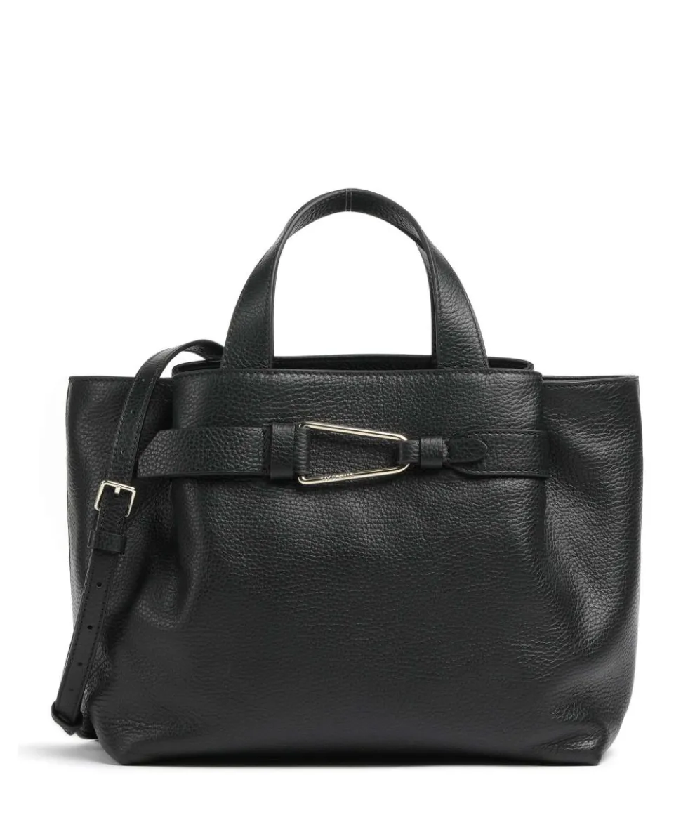 Malory Handbag grained leather black