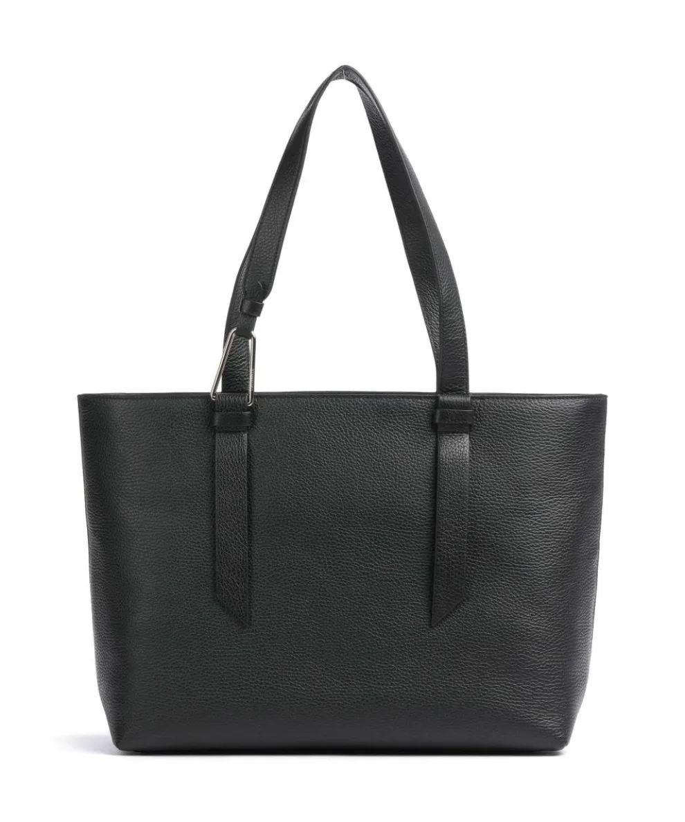 Malory Tote bag grained cow leather black
