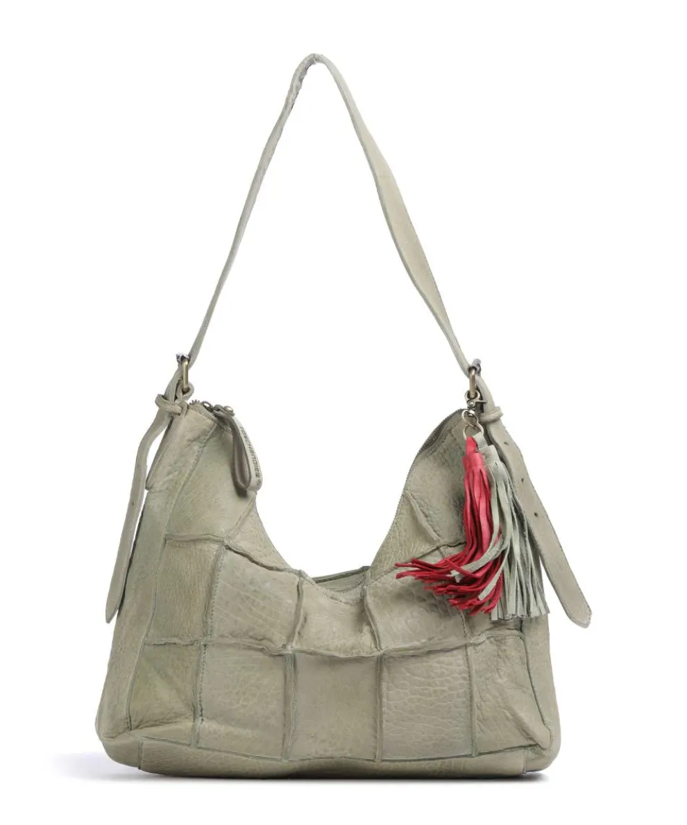 Malvengasse 5 Shoulder bag grained leather green