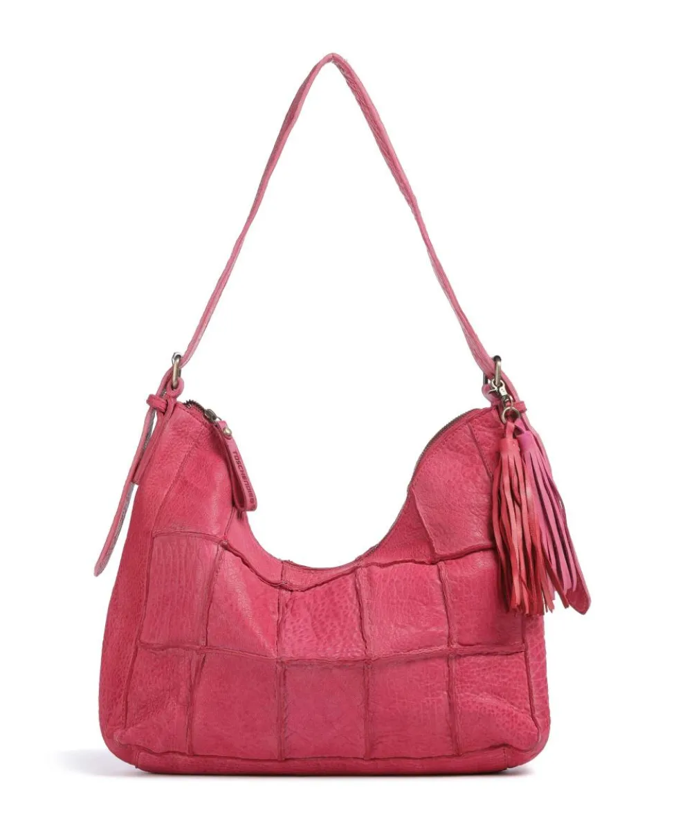 Malvengasse 5 Shoulder bag grained leather pink