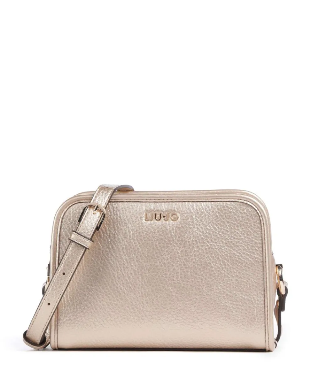 Manhattan M Crossbody bag imitation leather gold