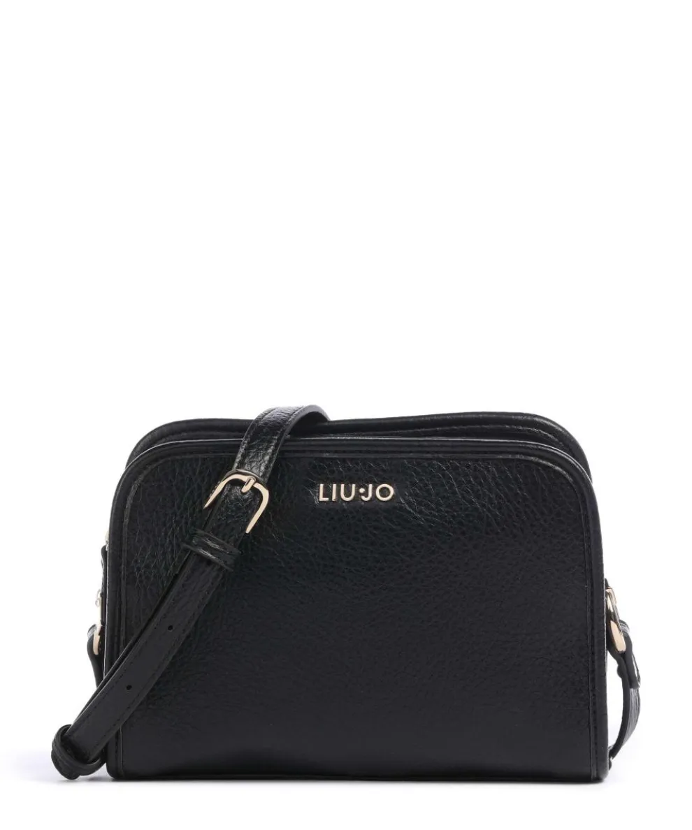 Manhattan M Crossbody bag imitation leather black