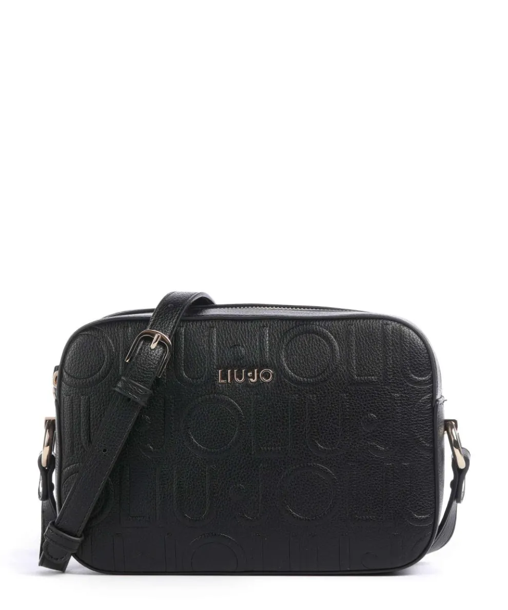 Manhattan M Crossbody bag imitation leather black