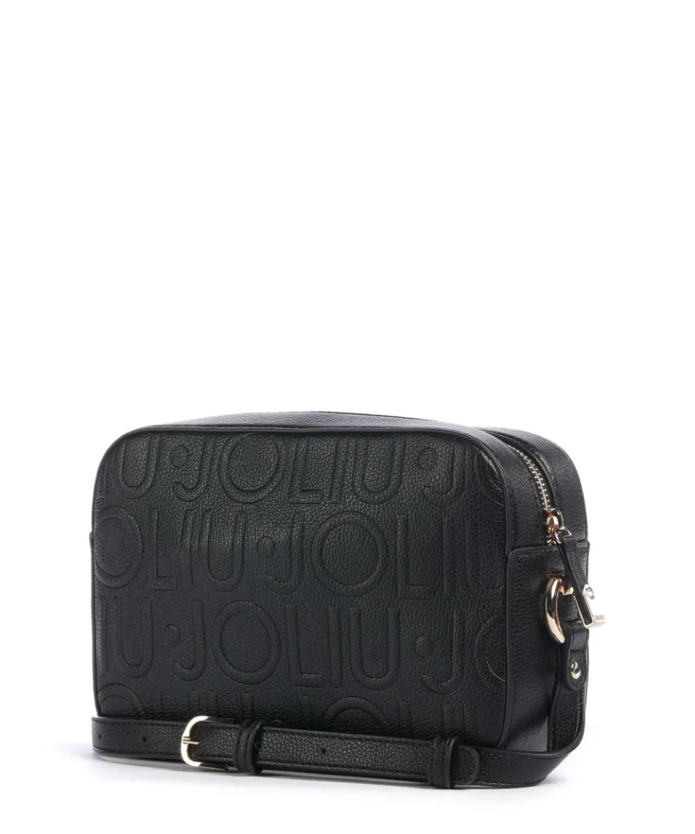 Manhattan M Crossbody bag imitation leather black