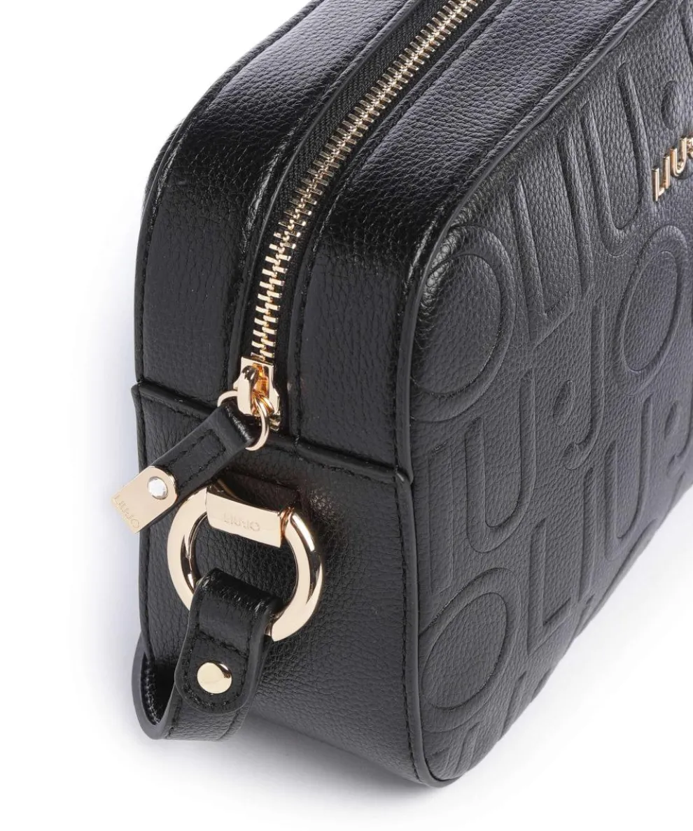 Manhattan M Crossbody bag imitation leather black
