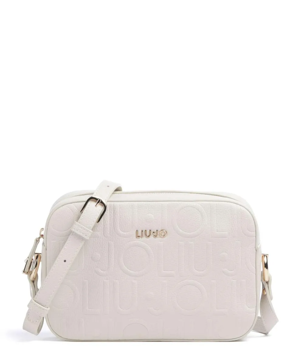 Manhattan M Crossbody bag imitation leather ivory