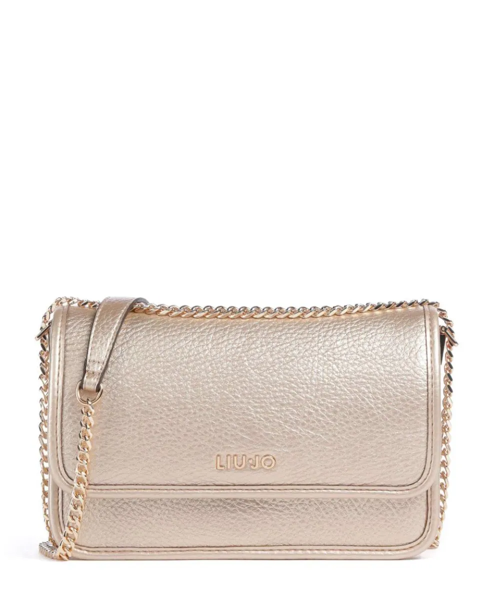 Manhattan S Shoulder bag imitation leather gold