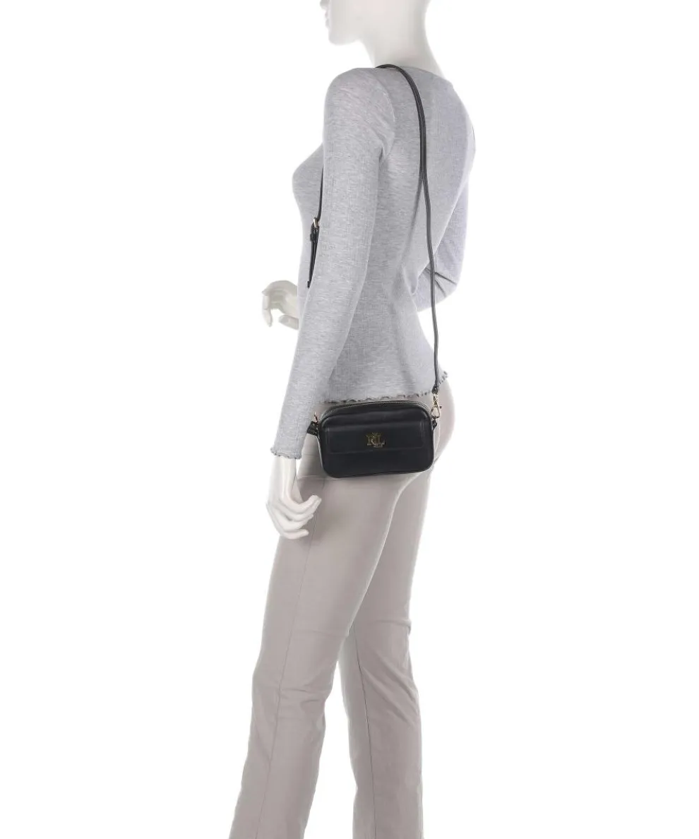 Marcy Small Crossbody bag fine grain cow leather black