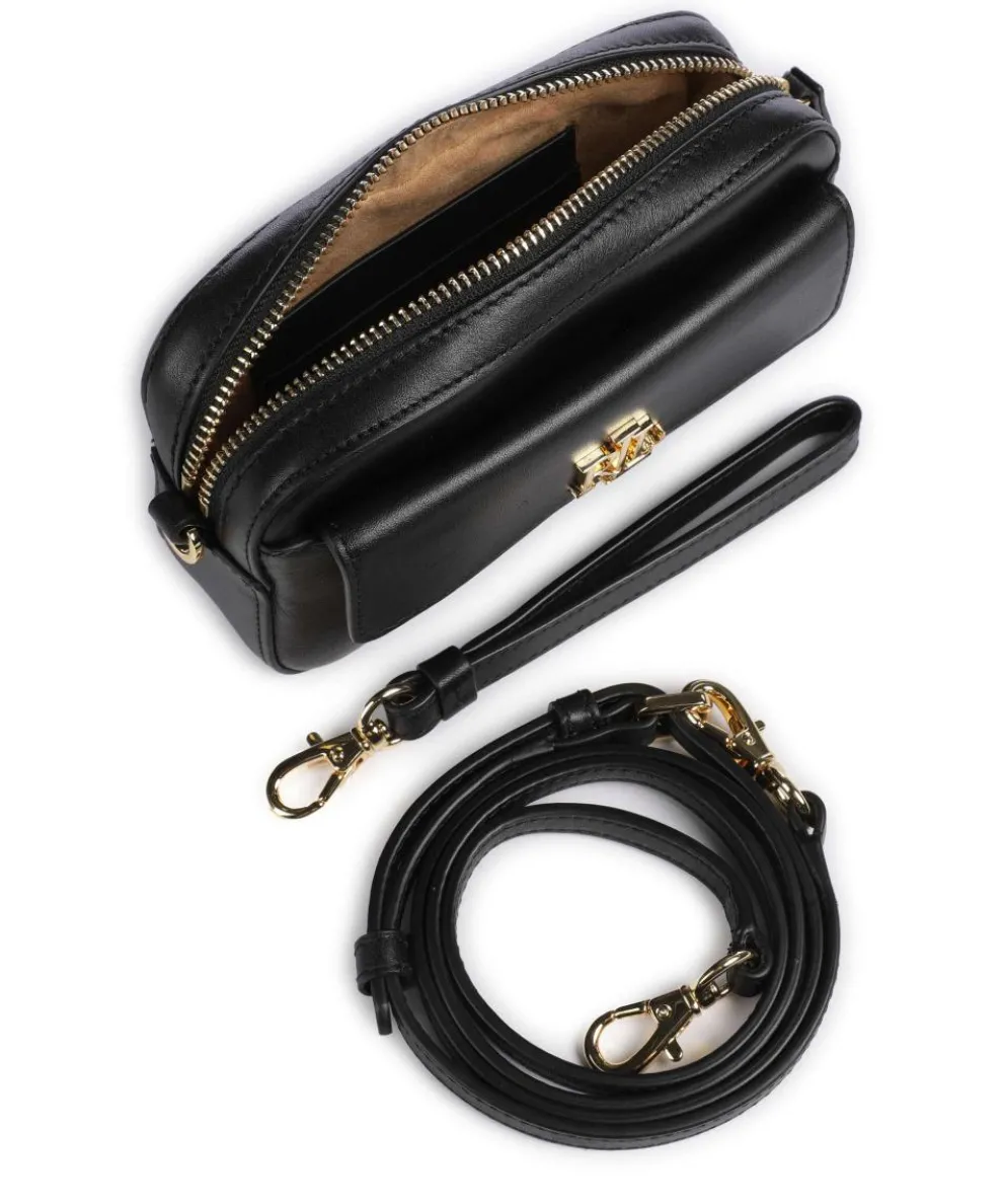 Marcy Small Crossbody bag fine grain cow leather black