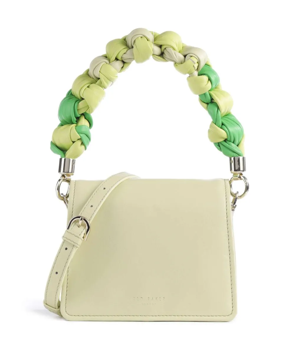 Maryse Shoulder bag soft cow leather light green