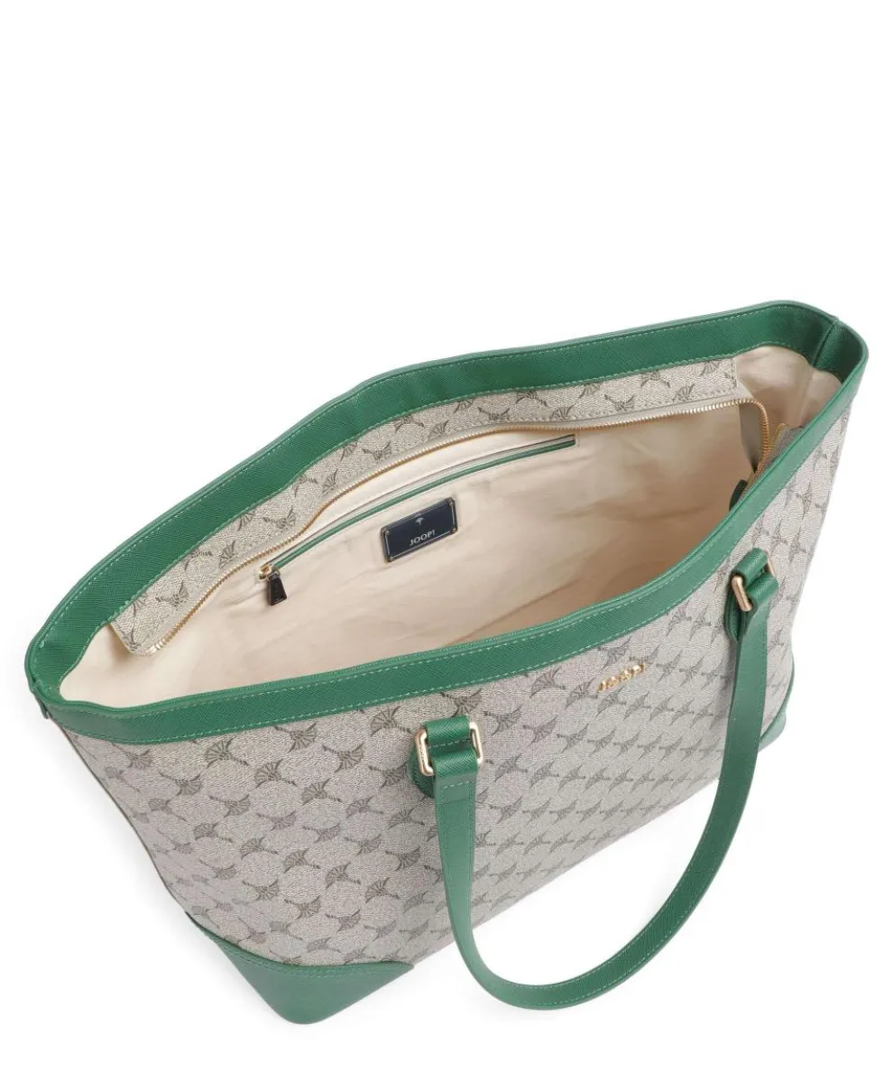 Mazzolino Diletta Mariella Tote bag imitation leather beige/green