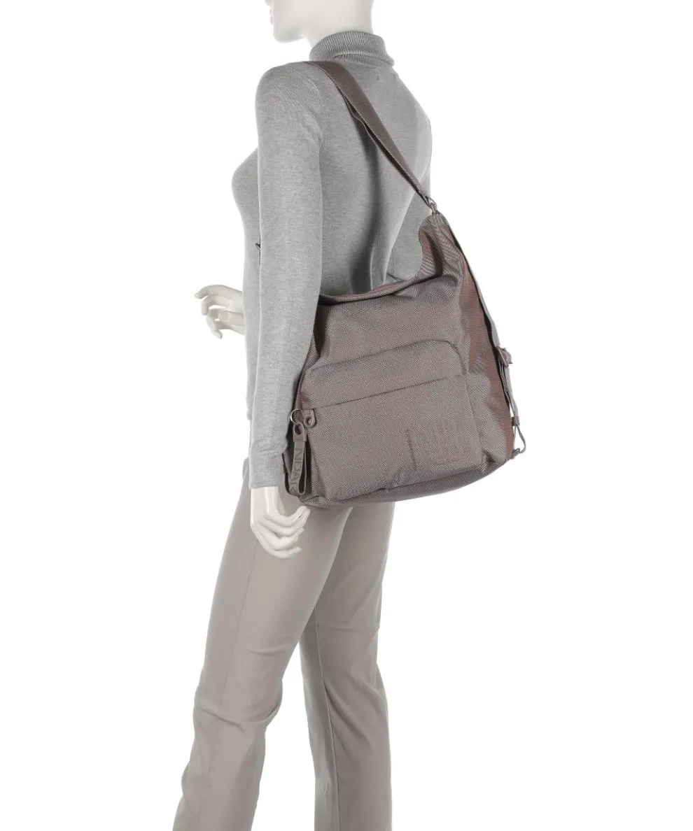 MD20 Backpack bag polyester taupe