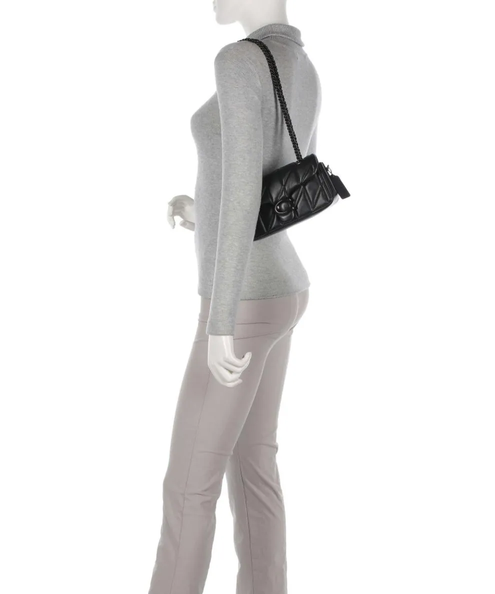 Tabby 20 Shoulder bag fine grain leather black