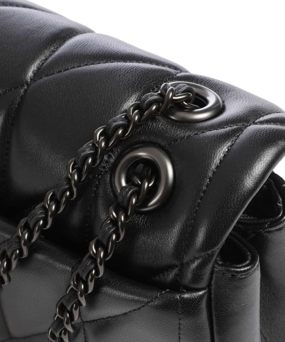 Tabby 20 Shoulder bag fine grain leather black