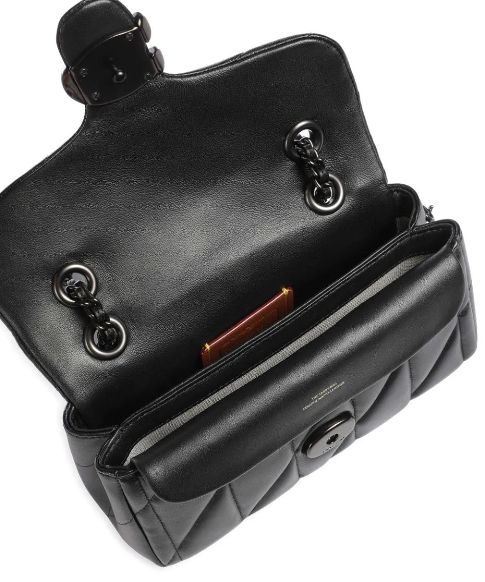 Tabby 20 Shoulder bag fine grain leather black