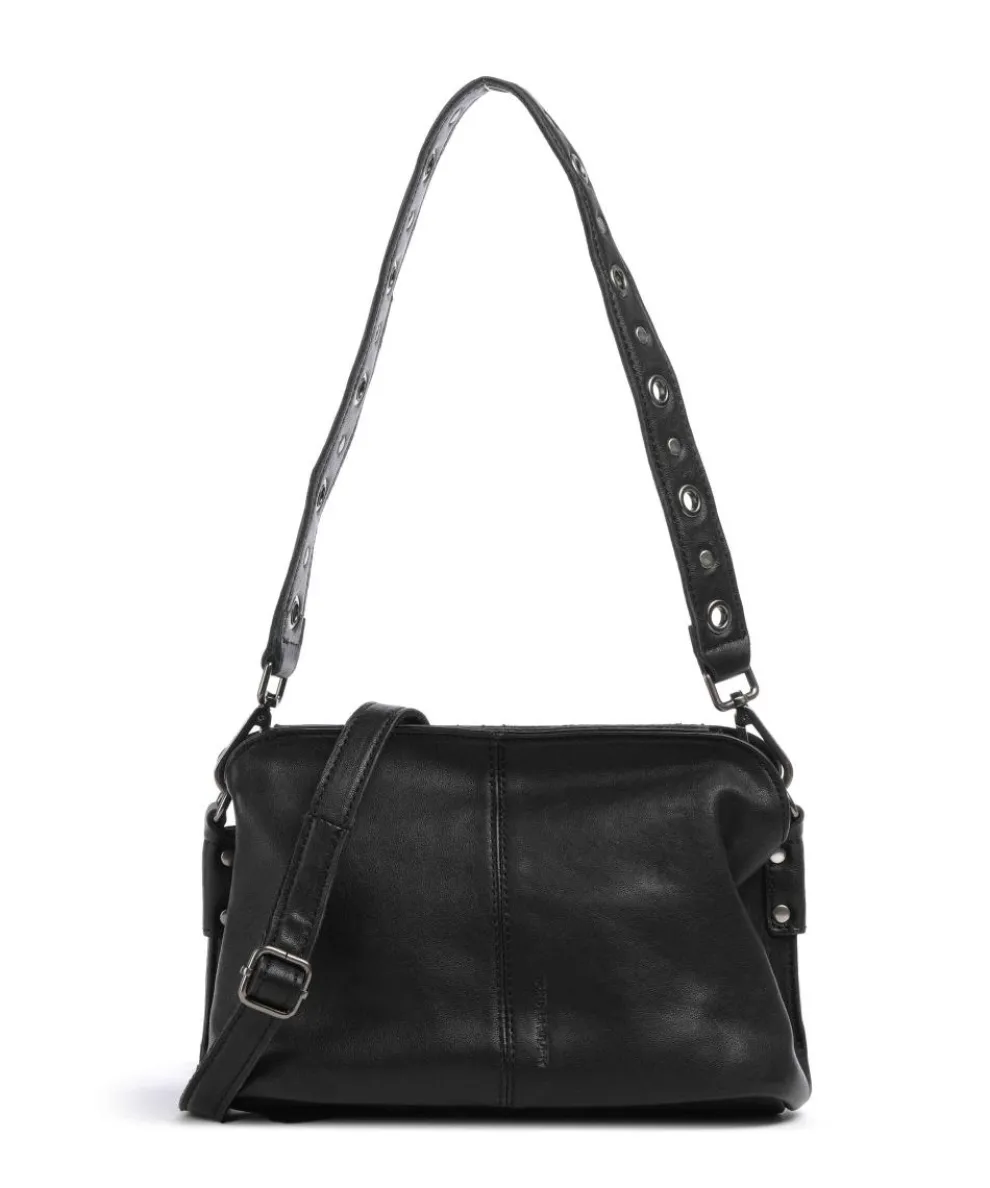 Me and My Bag Shoulder bag fine grain leather black