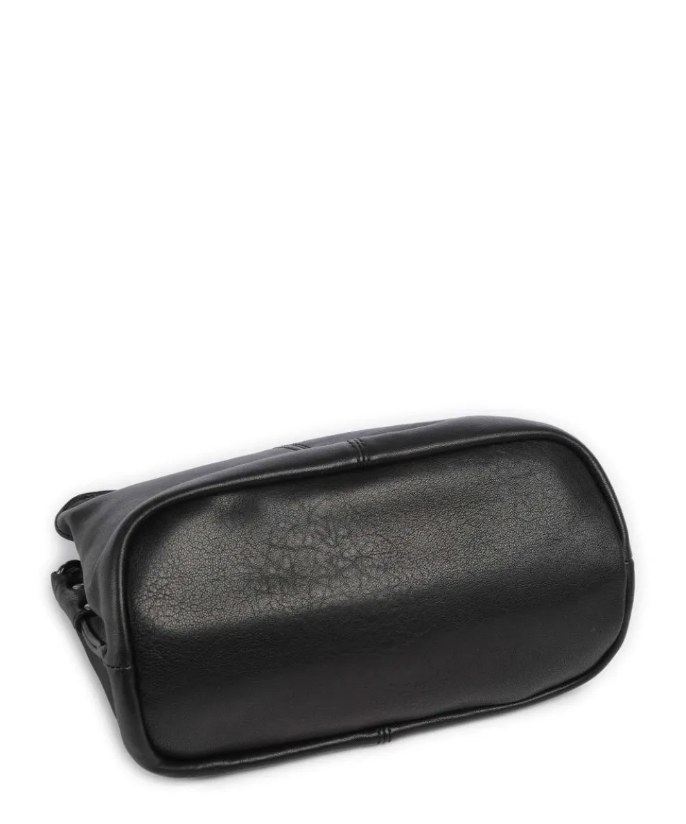 Me and My Bag Shoulder bag fine grain leather black