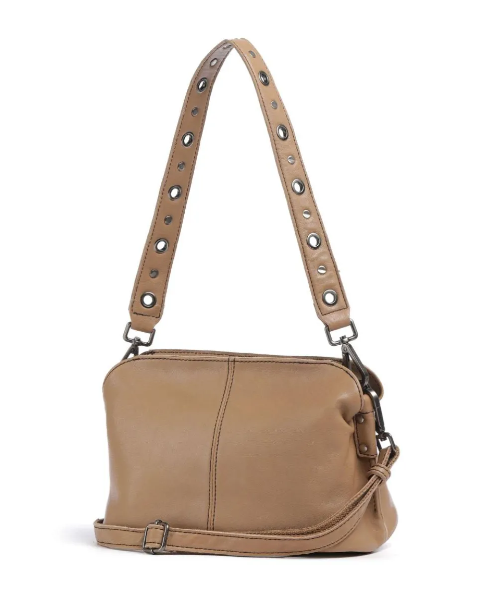Me and My Bag Shoulder bag fine grain leather caramel