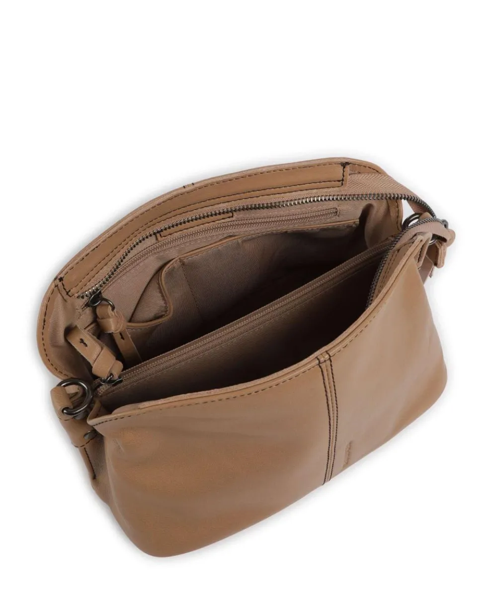 Me and My Bag Shoulder bag fine grain leather caramel