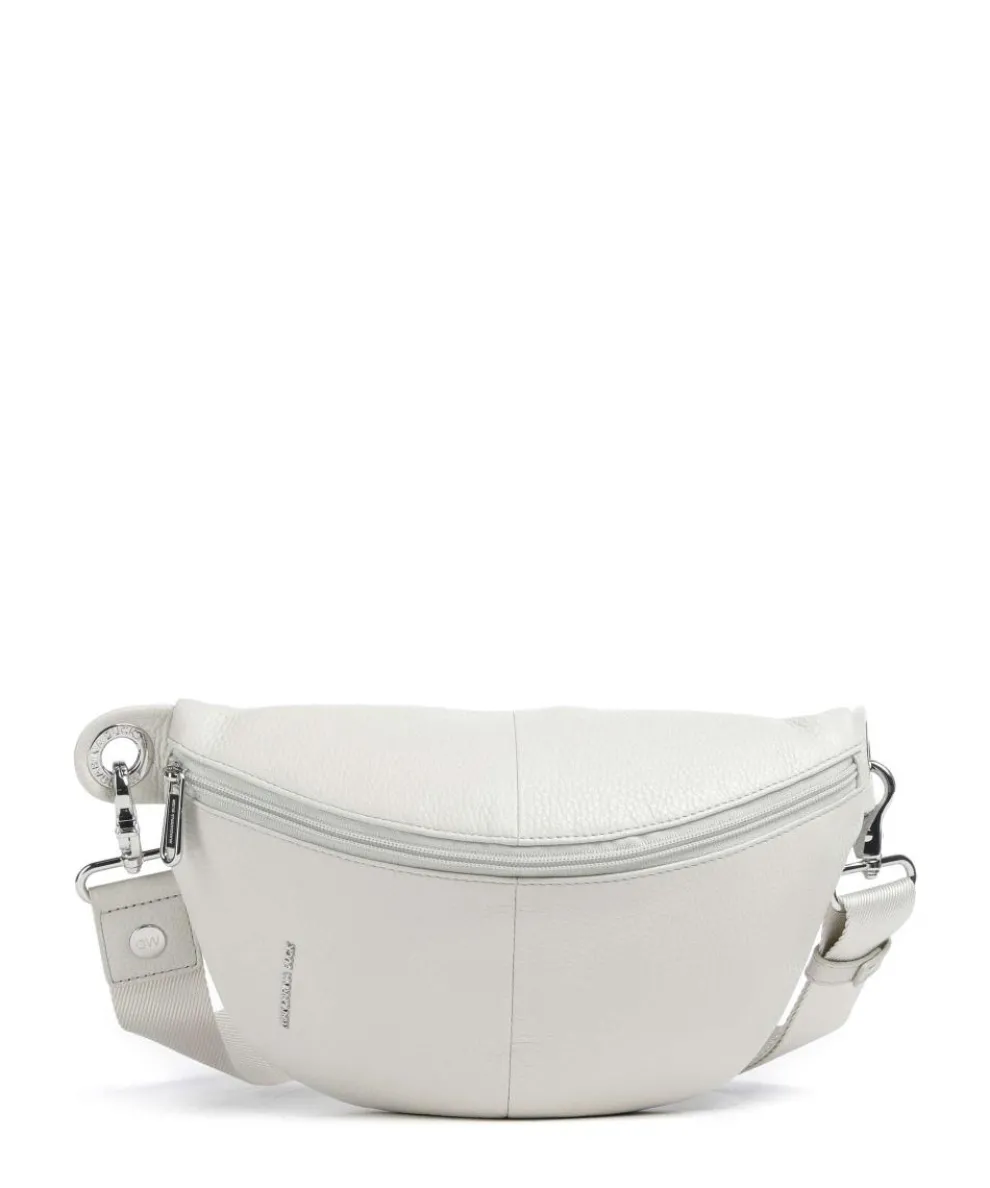 Mellow Leather Fanny pack grained calfskin cream