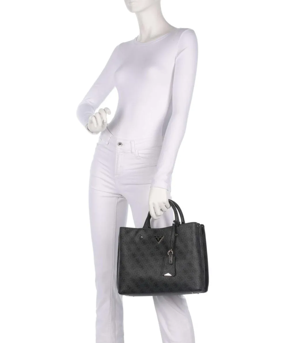 Meridian Handbag imitation leather dark grey