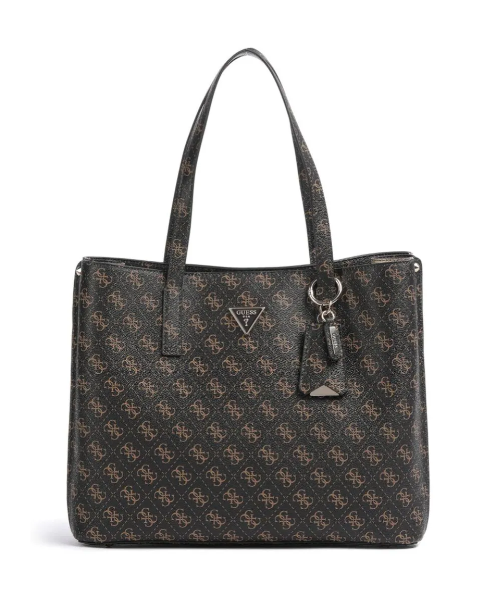 Meridian Tote bag imitation leather dark brown