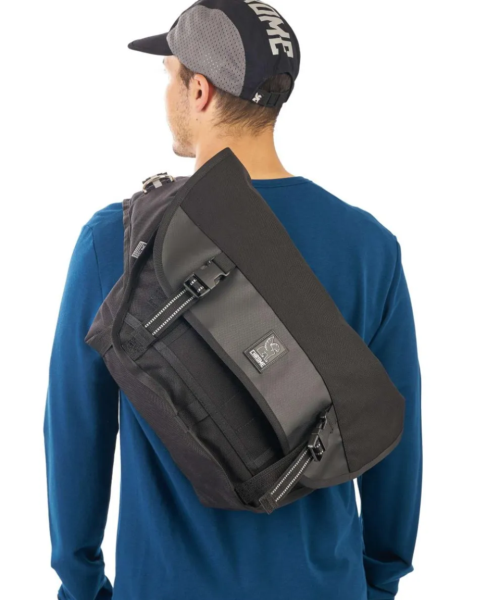 Metro Mini Messenger bag nylon, tarpaulin wine