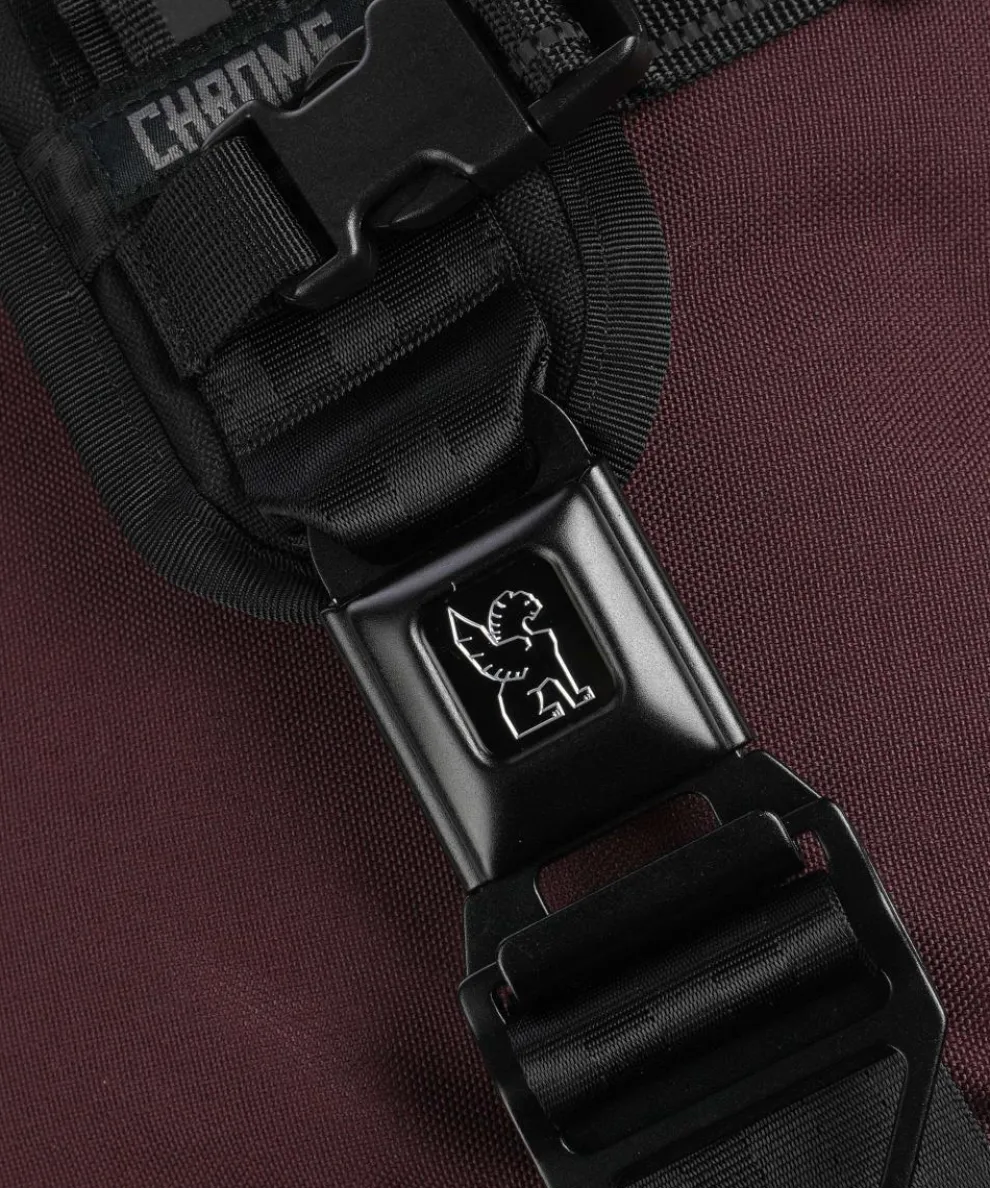 Metro Mini Messenger bag nylon, tarpaulin wine