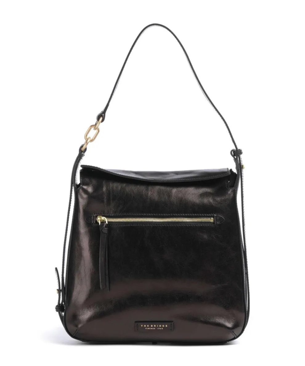 Ingrid Shoulder bag fine grain cow leather black