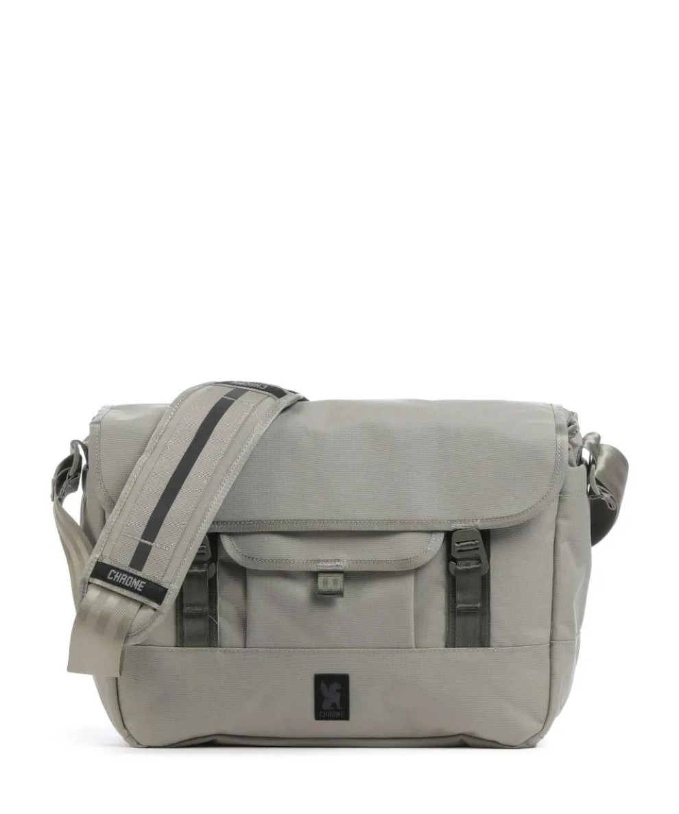 Midtown 20L Messenger bag 16″ recycled nylon grey