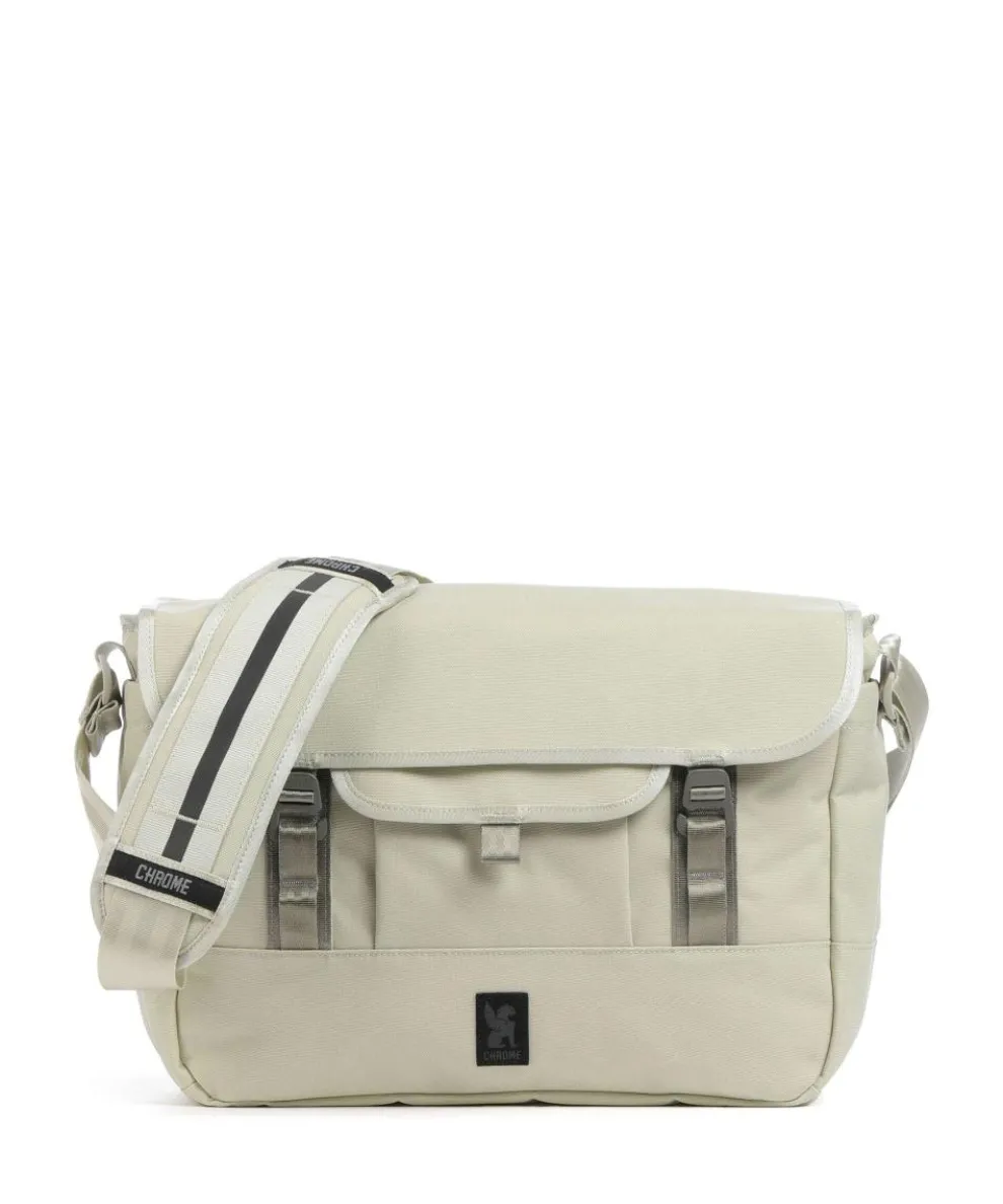 Midtown 20L Messenger bag 16″ recycled nylon sand
