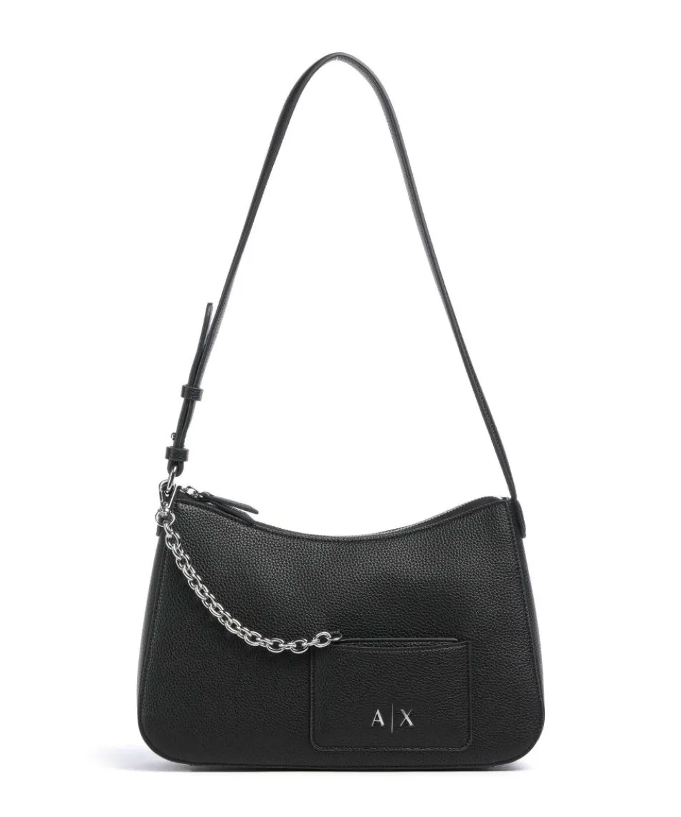 Mila M Shoulder bag imitation leather black