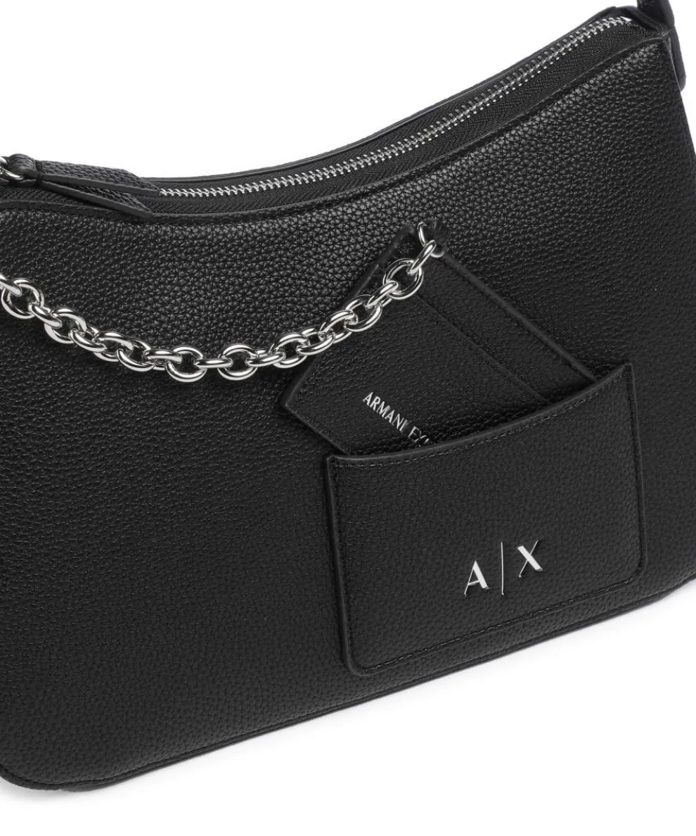 Mila M Shoulder bag imitation leather black