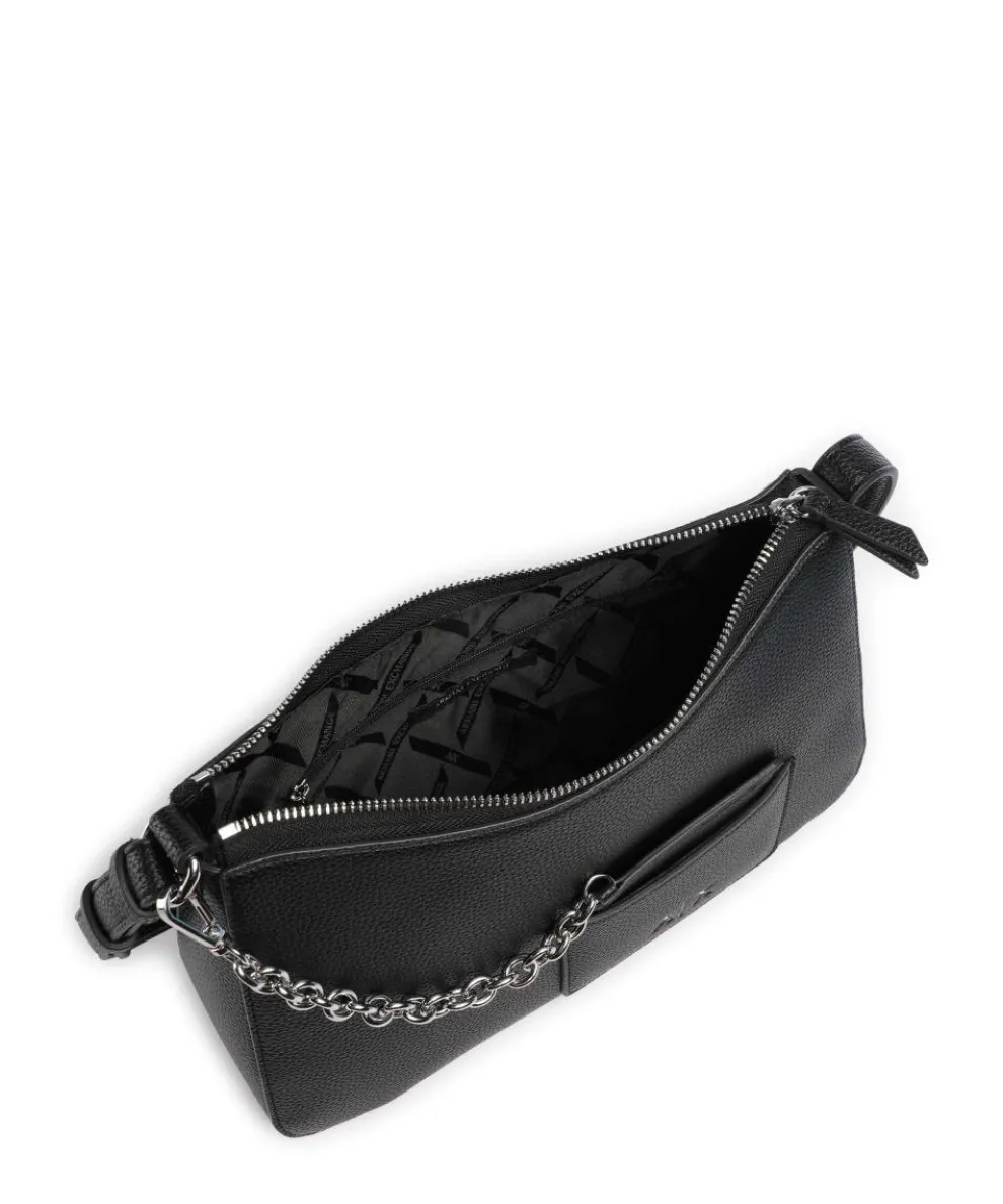 Mila M Shoulder bag imitation leather black