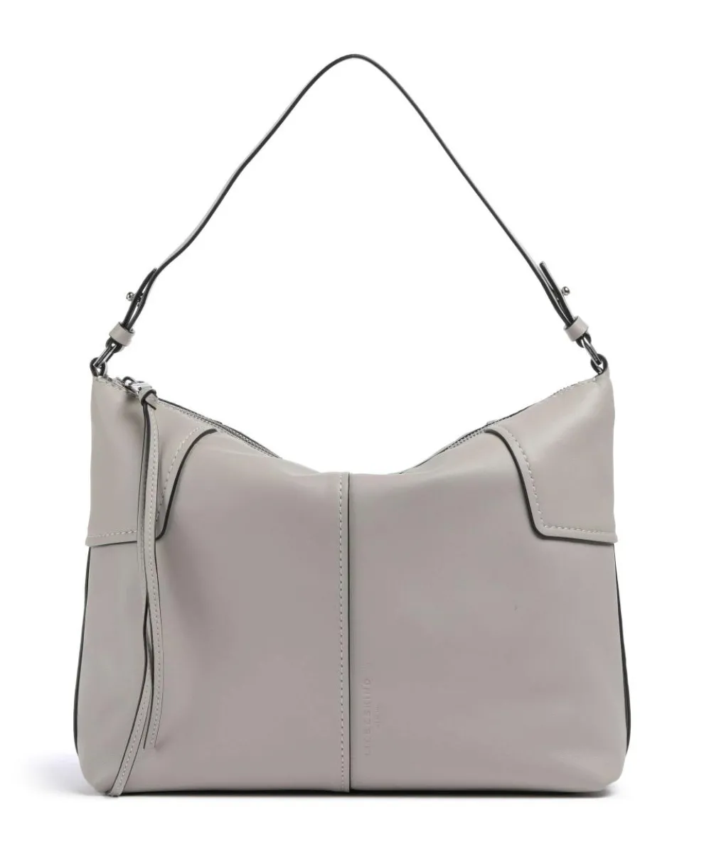 Mila Tokyo Sheep M Hobo bag sheepskin leather grey
