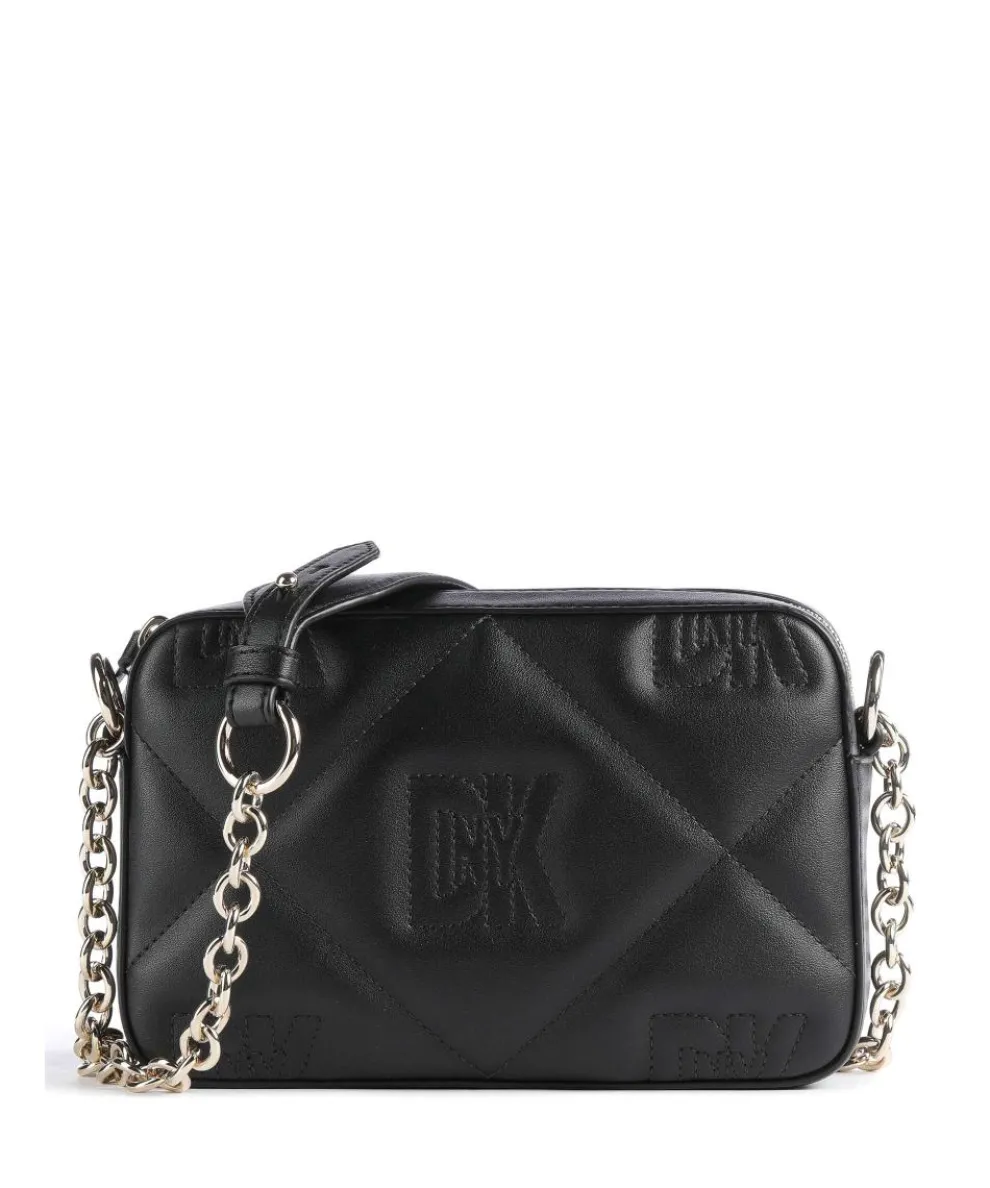 Milano Crosstown Crossbody bag fine grain cow leather black