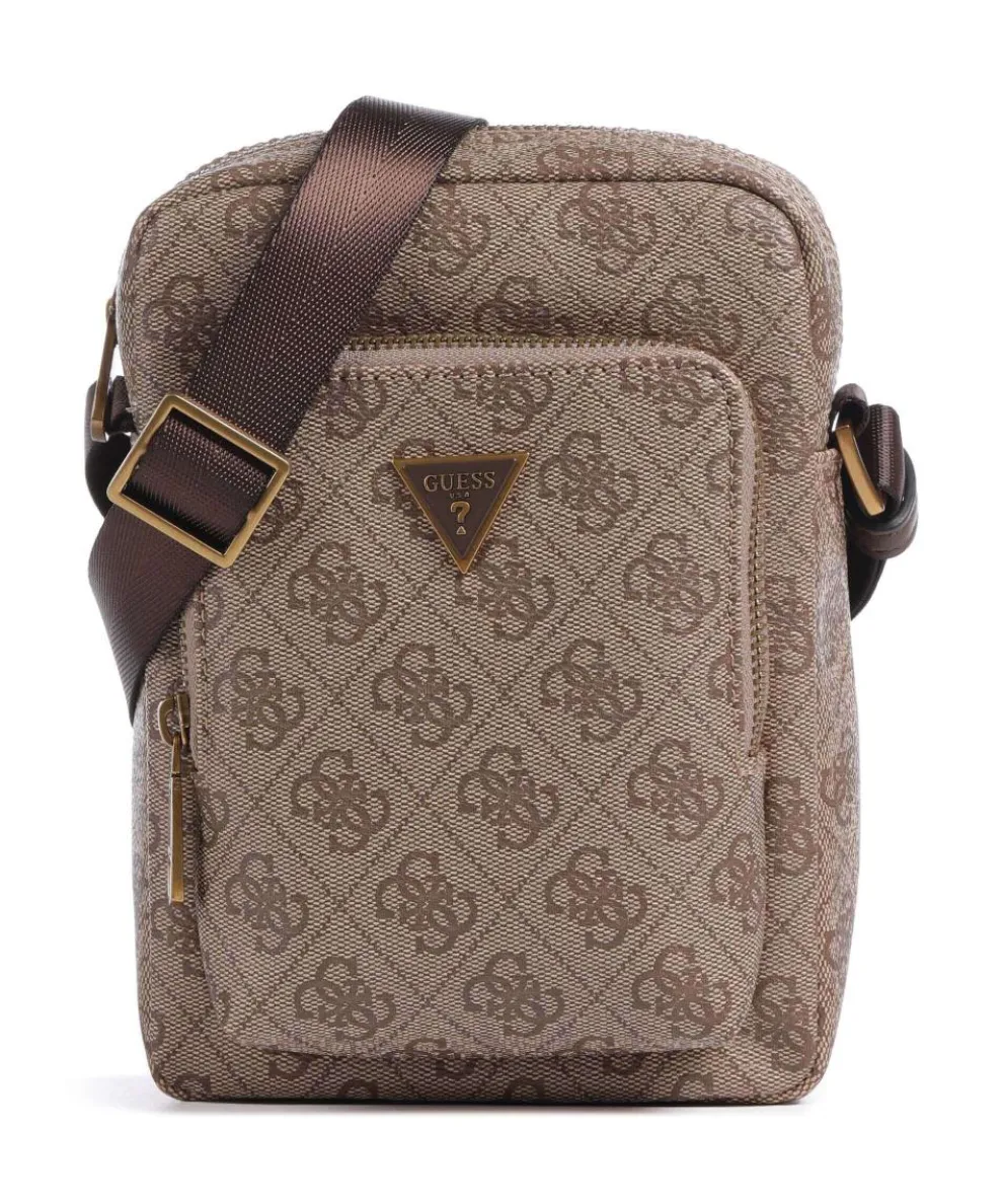 Milano Eco Crossbody bag imitation leather light brown