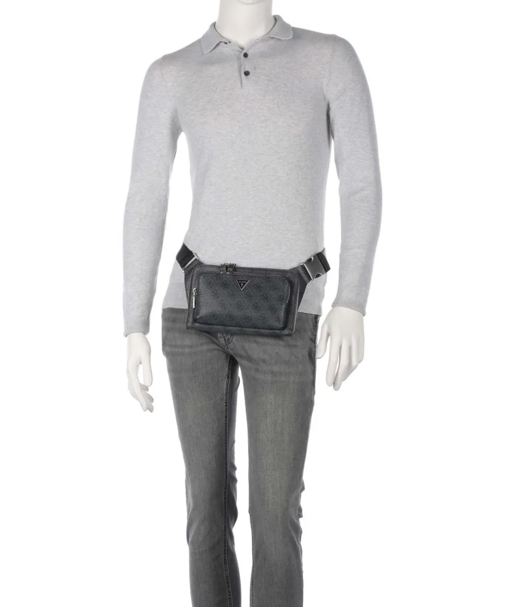 Milano 4G Eco Fanny pack imitation leather anthracite