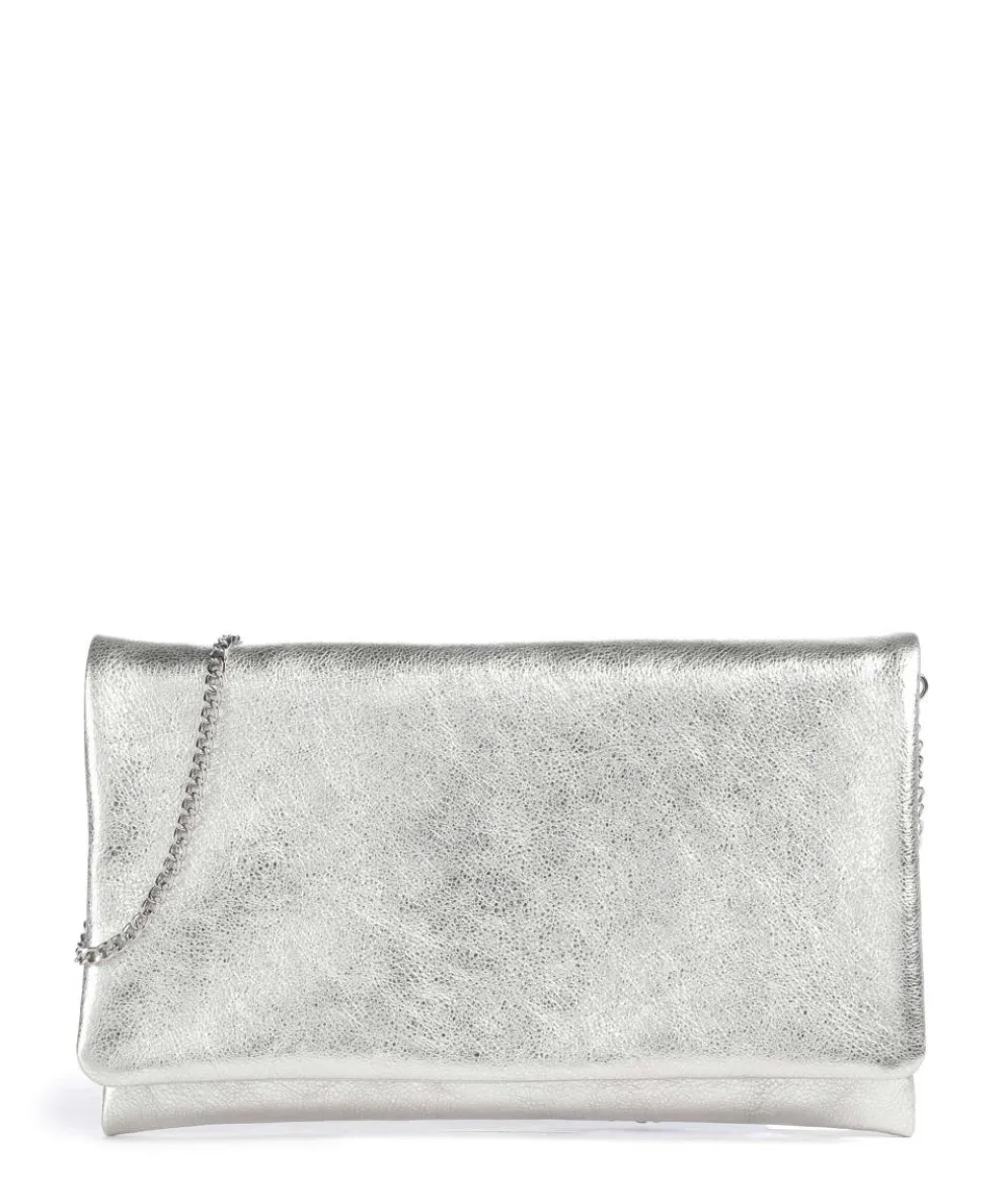 Mimosa Clutch bag grained cow leather gold
