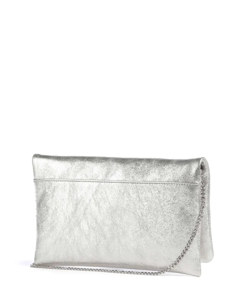 Mimosa Clutch bag grained cow leather gold