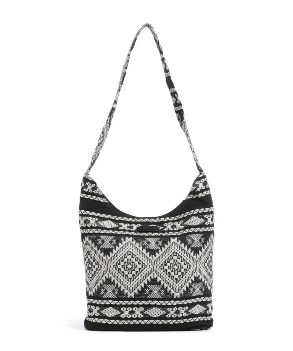 Soft Luxury Hobo bag cotton white/black