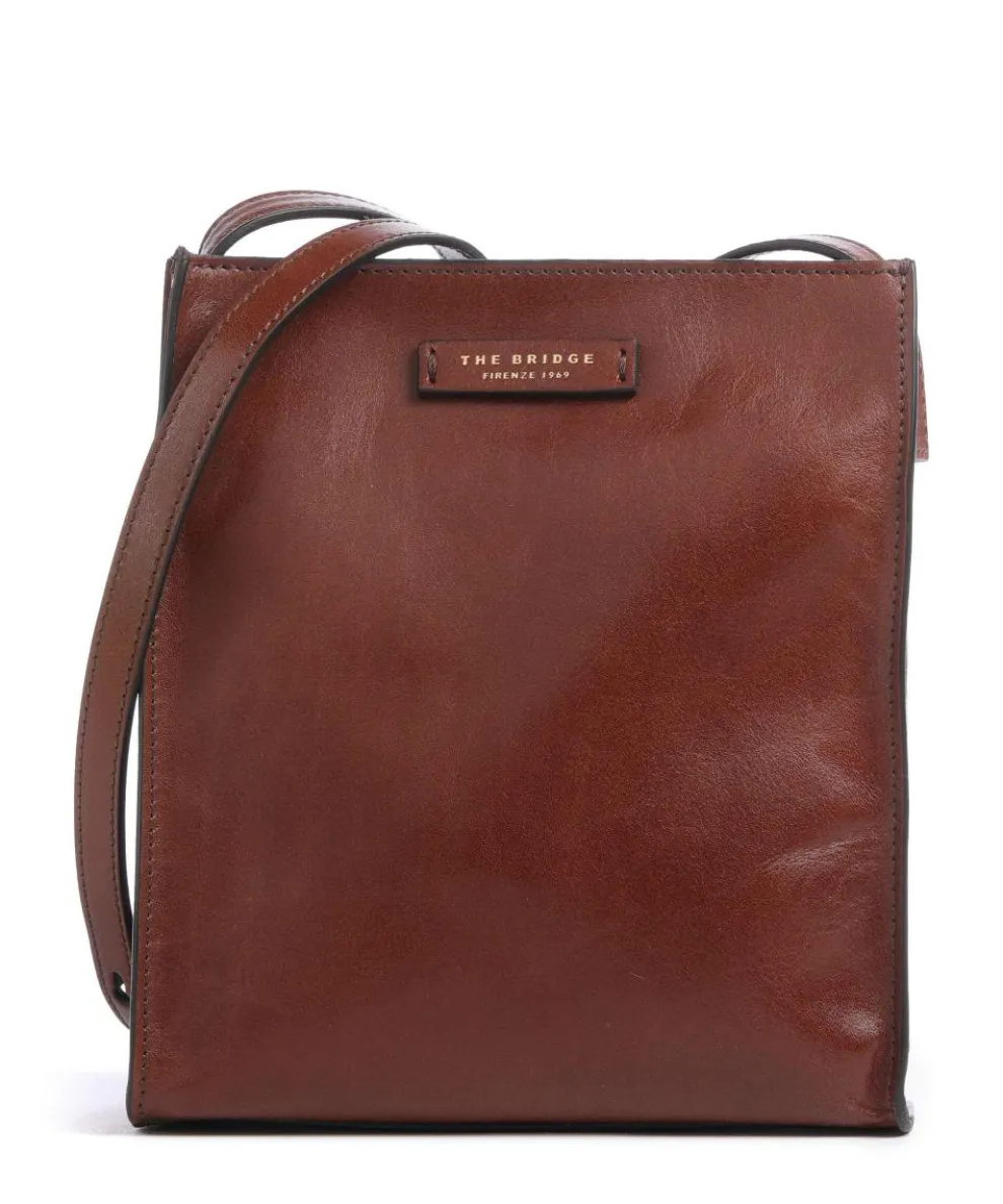 Mirra Crossbody bag fine grain cow leather brown