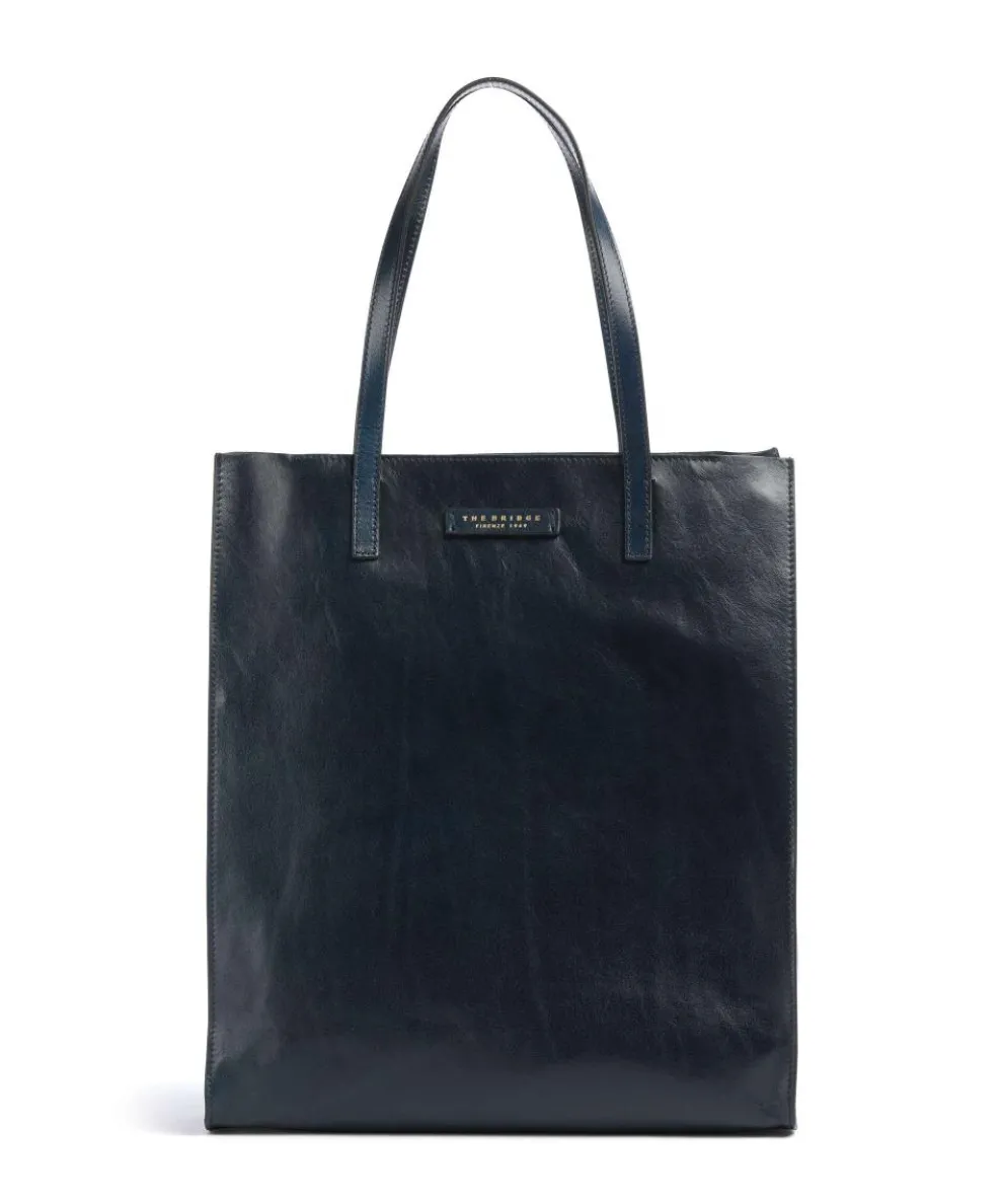 Mirra Tote bag cow leather dark blue