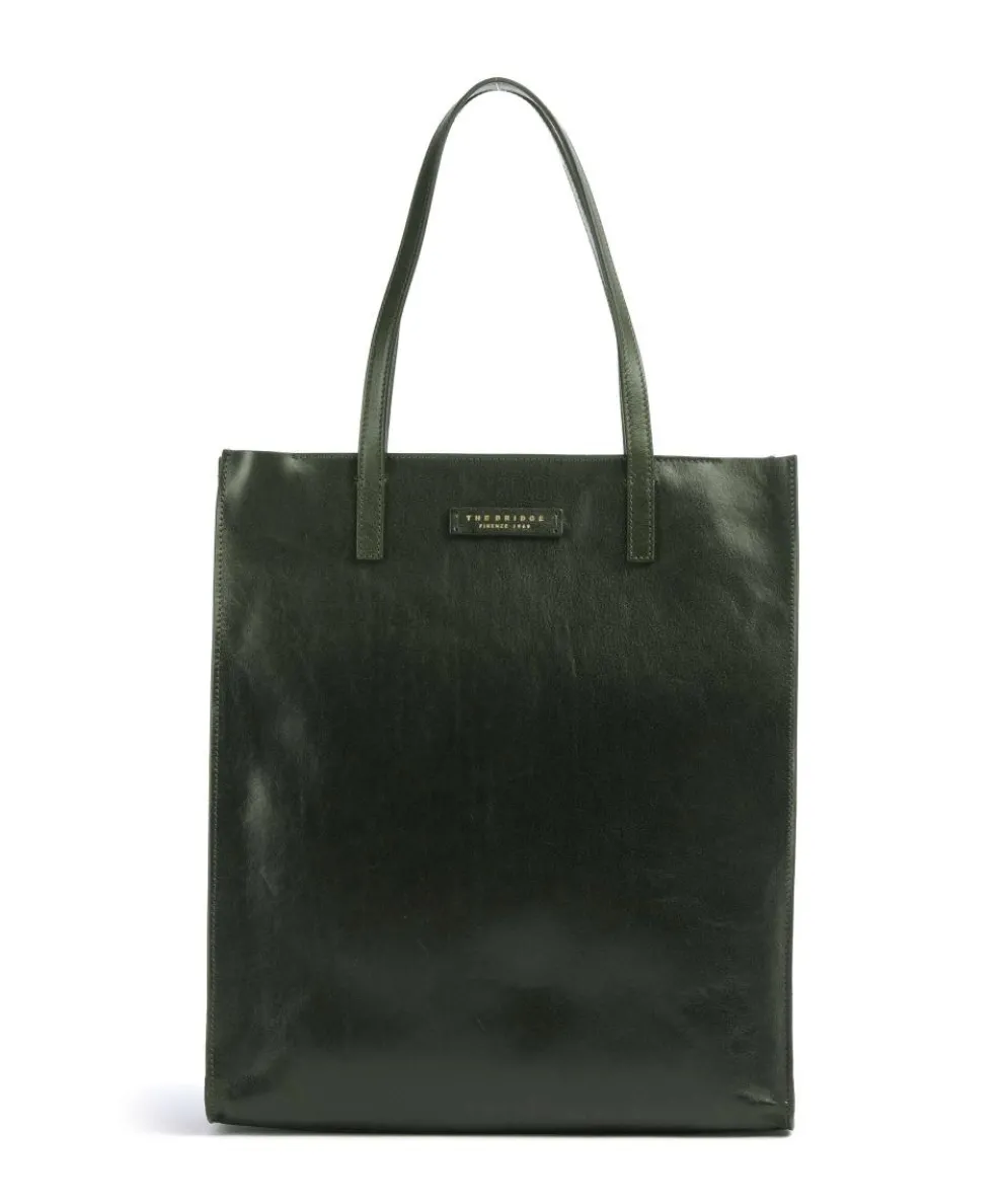 Mirra Tote bag cow leather dark green
