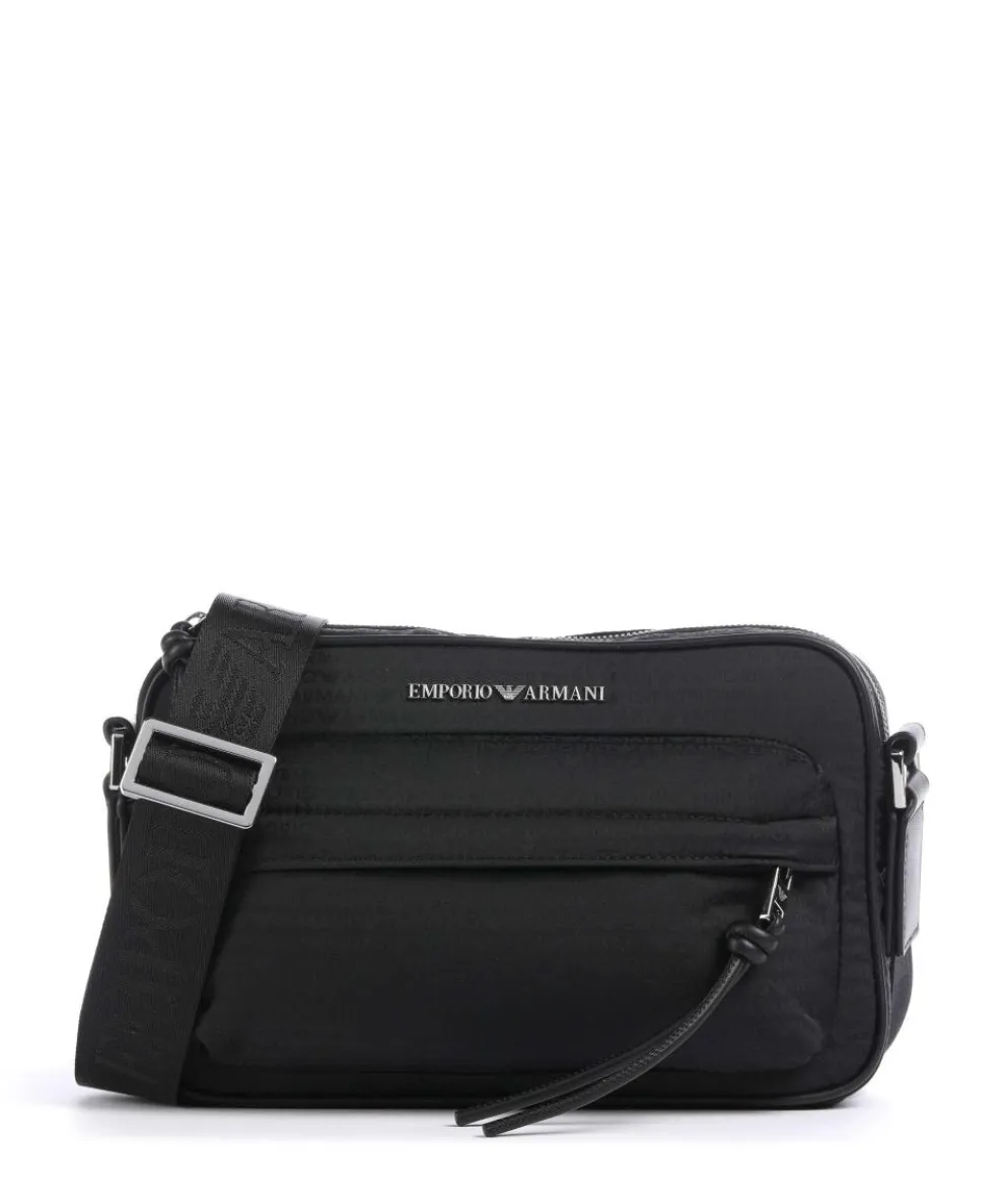 Monogram Crossbody bag nylon black