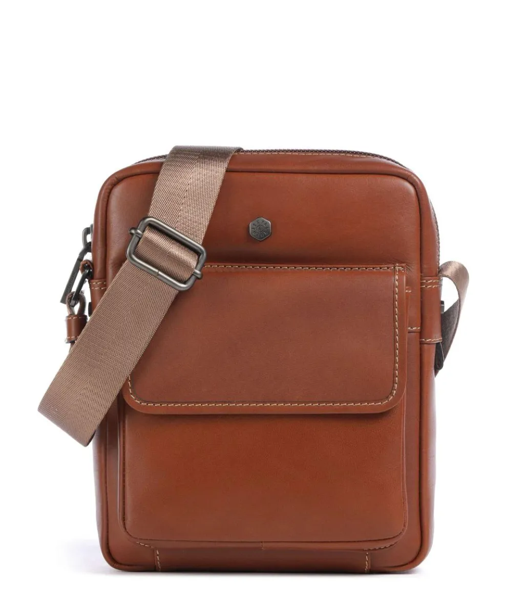 Montana Crossbody bag cow leather brown