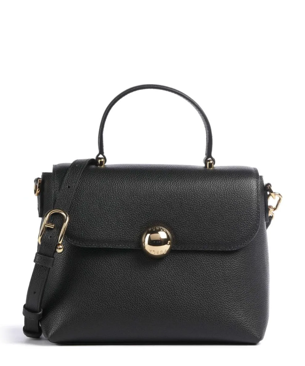 Moonlight S Handbag grained leather black