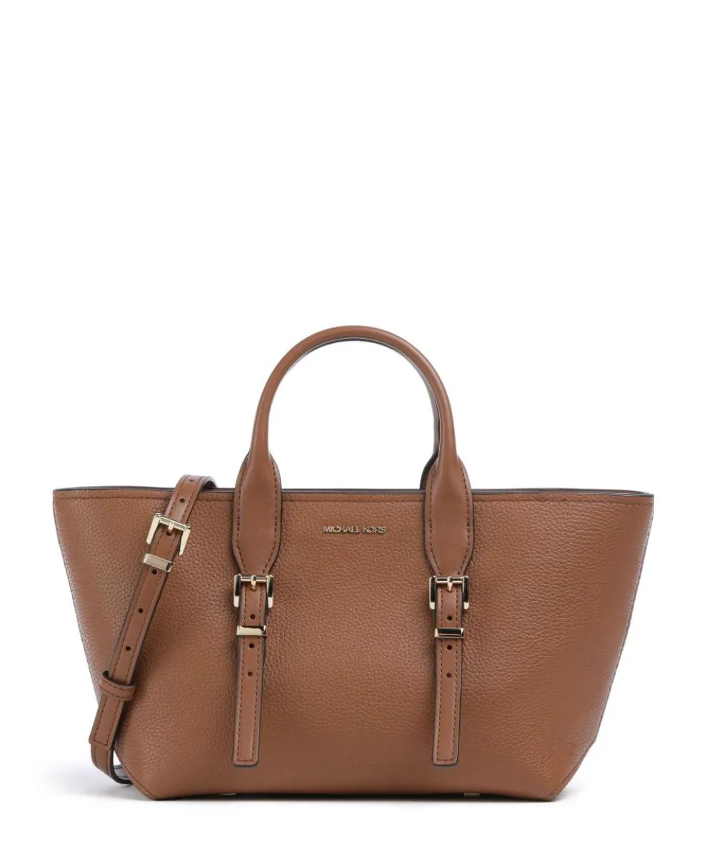 Moore Handbag grained cow leather brown